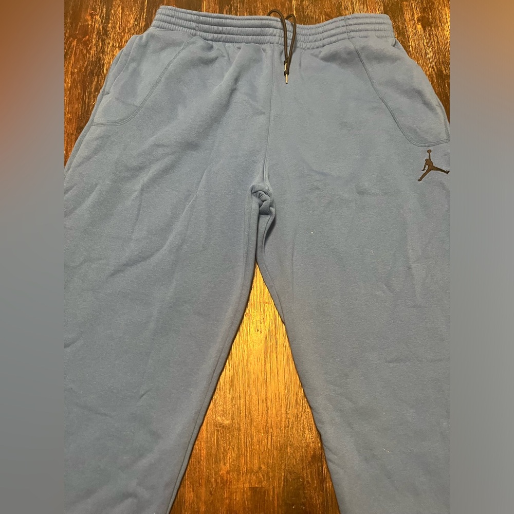 Jordan blue sweat pants 4xl